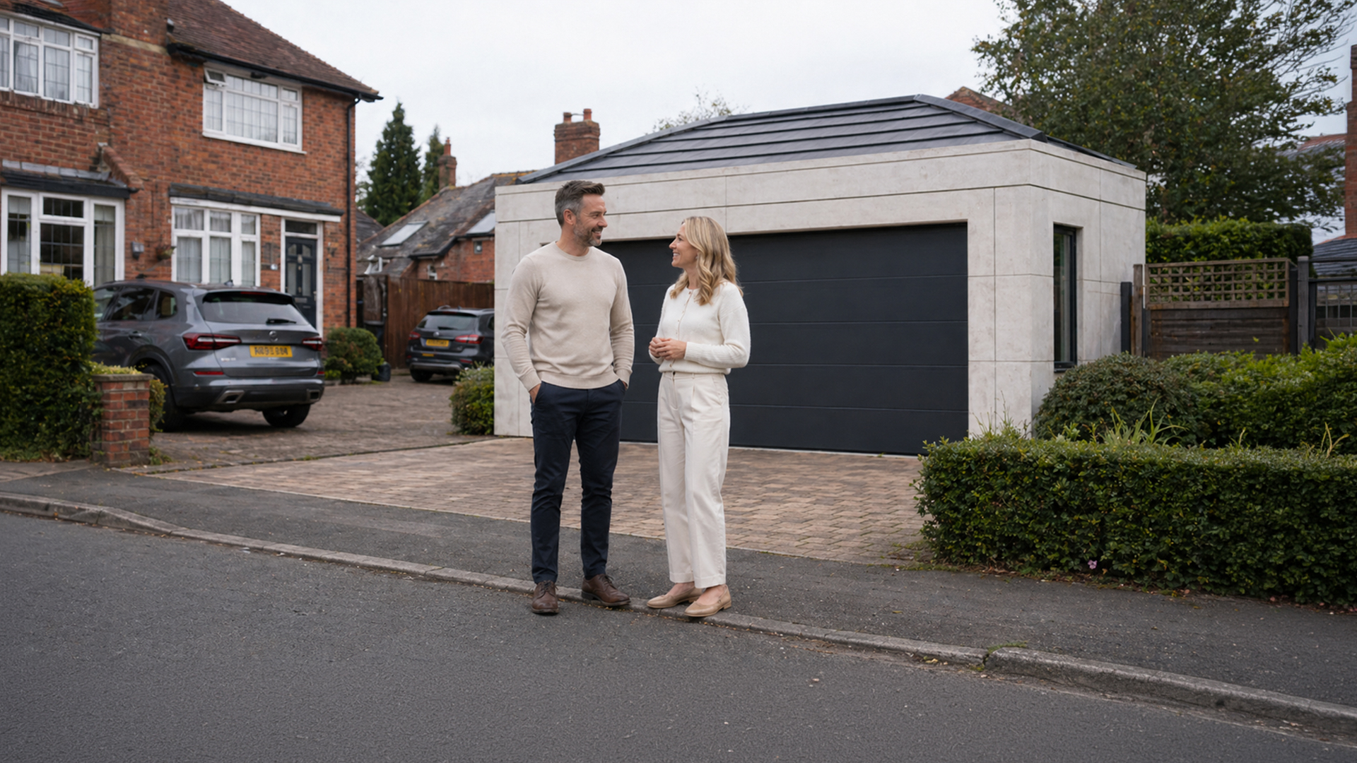 Concrete garages and concrete garage repairs in Haddington