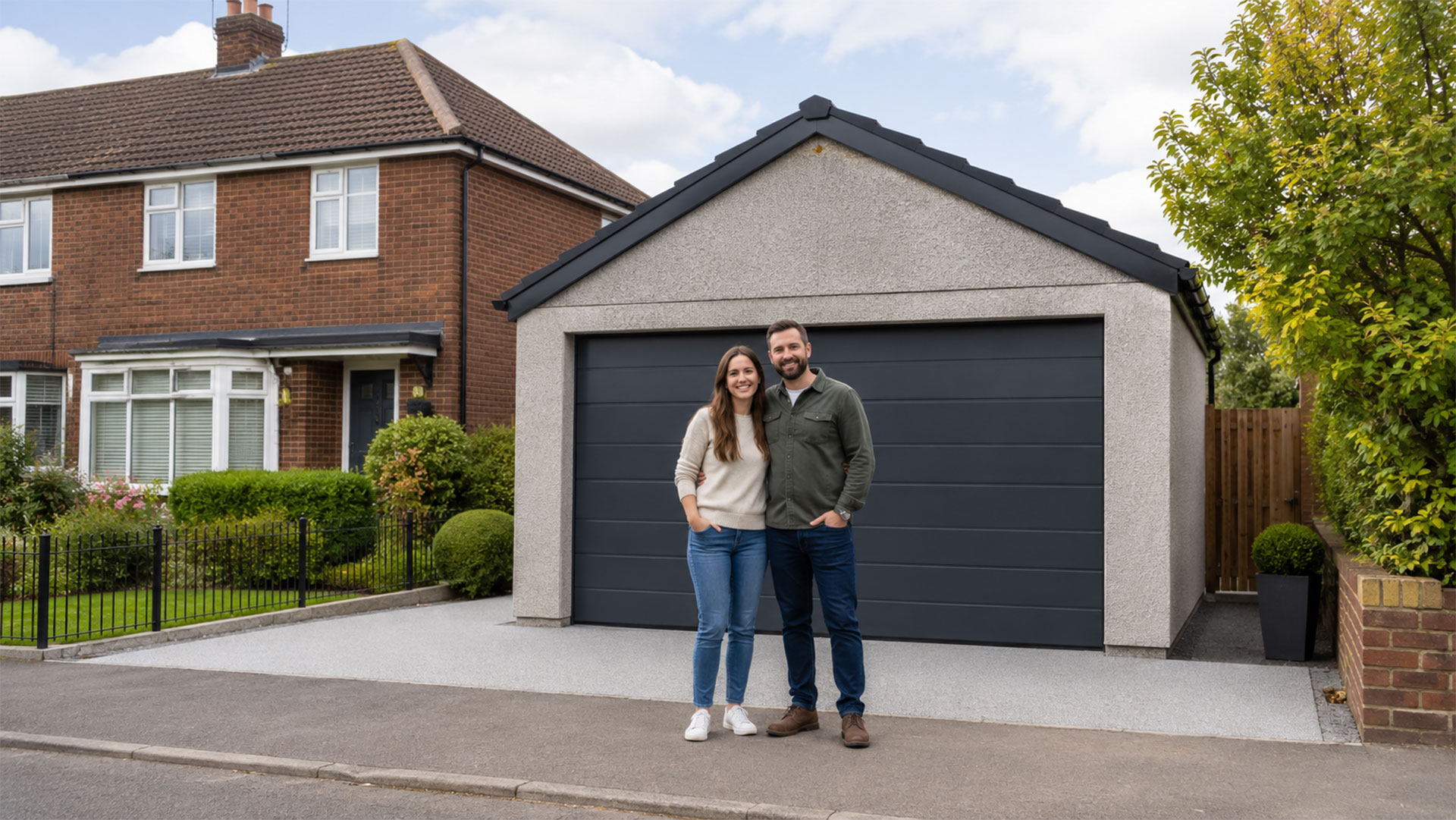 Our Apex concrete garage range